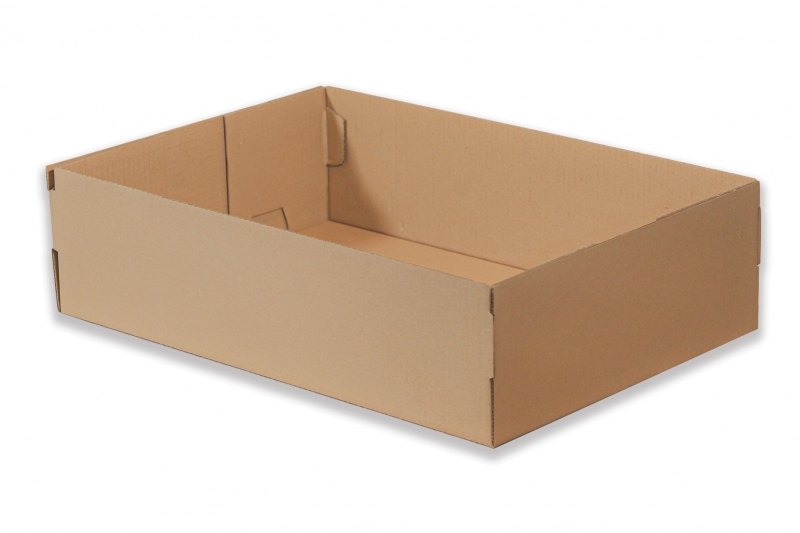 Krabice – pouze dno – hnědá (500x350x135 mm)